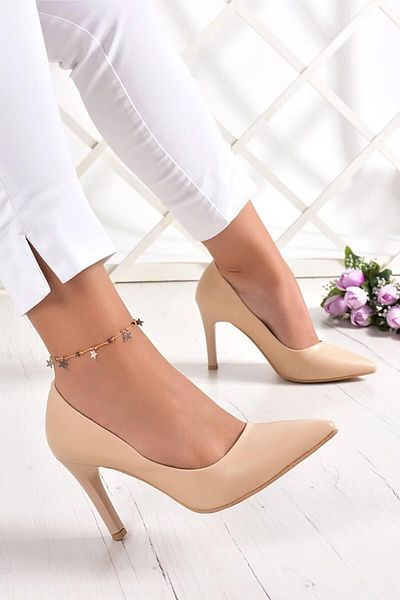 Erkan Saçmacı Gowa Ten Vegan Classic Stiletto 9 Cm
