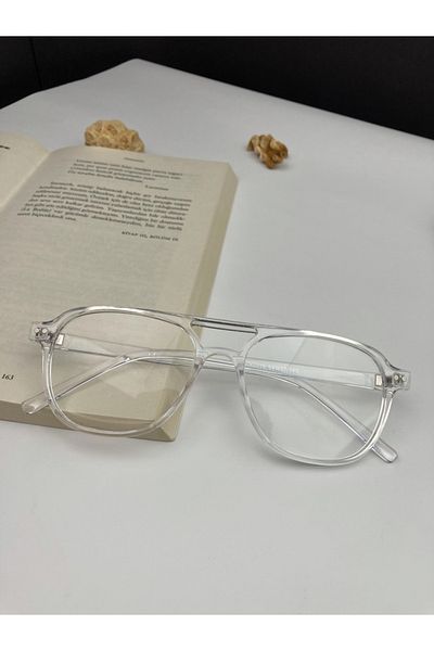 LOOKUP Blue Light Protection Unisex Glasses Optical Compatible Screen Glasses Transparent Glass Anti Bluelight Glasses