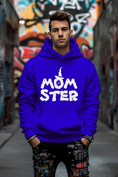 ADABEBEK Φούτερ Mom Ster Printed Relaxed Cut Oversize