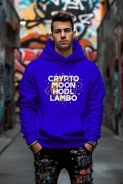 ADABEBEK Φούτερ με στάμπα Unisex, χαλαρή εφαρμογή, oversize