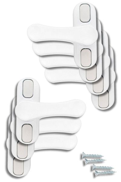 Pandogo Window Safety Lock Baby and Child Safety Designed Pimapen Window Lock 7 Pieces