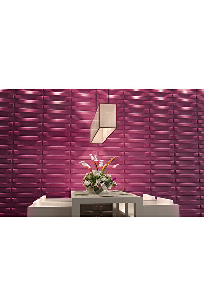 Duvarım 3 Boyutlu Boyanabilir PVC Duvar Paneli Edessa (50-50 cm 4 adet-1 metrekare)