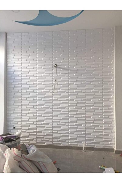 Duvarım 3 Boyutlu Boyanabilir PVC Duvar Paneli Gold (50-50 cm 4 adet-1 metrekare)