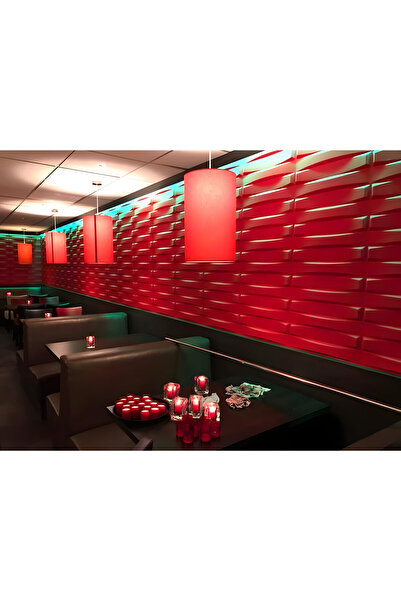 Duvarım 3 Boyutlu Boyanabilir PVC Duvar Paneli Edessa (50-50 cm 4 adet-1 metrekare)