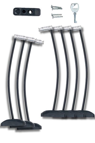 Pandogo Premium Window Lock for Child Safety Easy Installation Long Lasting 7 Pieces