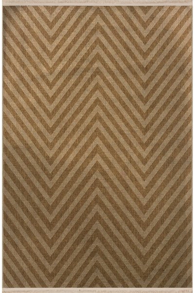 Rugs Modern Halı سجادة زخرفية كلاسيكية إبداعية بتصميم هندسي متعرج باللون البي...