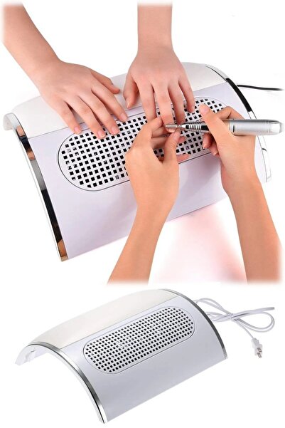 Meir 3 Fanlı Profesyonel Kuaförlerine Özel Toz Toplayıcı Elektrikli Tırnak Oj...