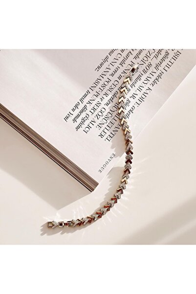 Boise Atelier Gold-Grey Steel Bracelet