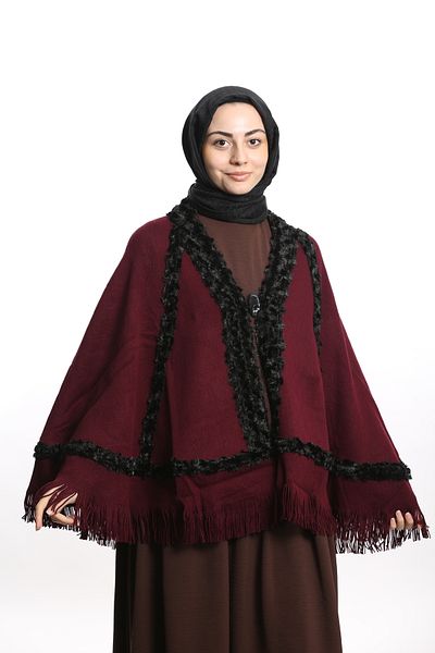 ARMİZA Women's Winter Poncho (There Very Soft and Warm)