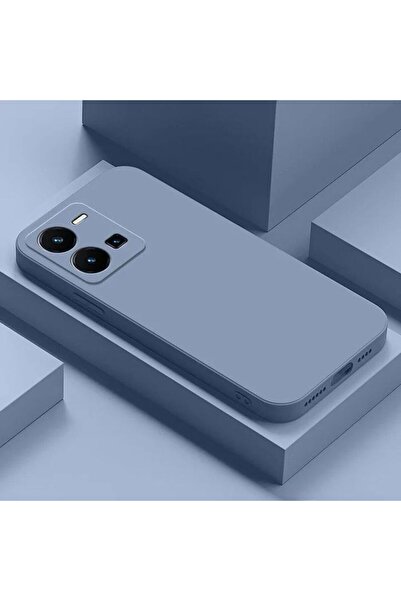 vivo Y35/Y22S Uyumlu Kılıf Kamera Korumalı İçi Kadife Mat Mara Lansman Renkli...