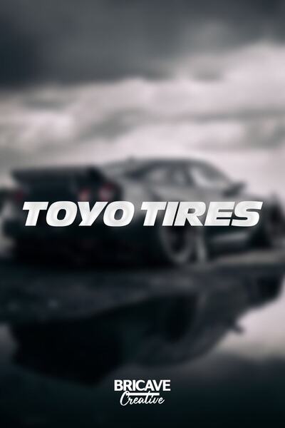 Bricave Toyotıres Araba-motosiklet Sticker 50x5cm