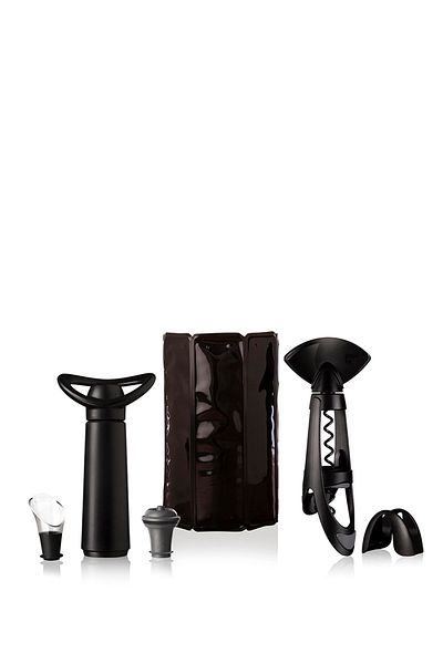 Vacu Vin Black Plus Wine Set