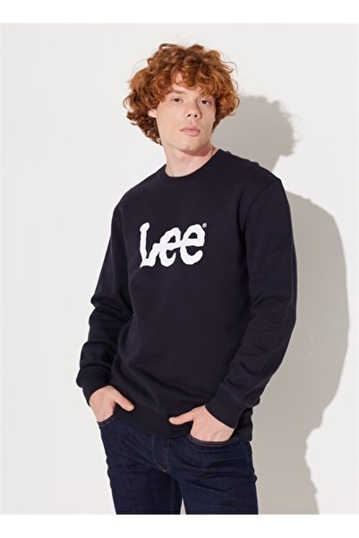 Lee L80XTJMA Ανδρικό φούτερ με στρογγυλή λαιμόκοψη και κανονική εφαρμογή με τ...