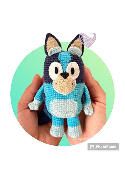 Beyaz Zambaklar Kadın Kooperatifi Amigurumi oyuncak Arkadaşım Bluey