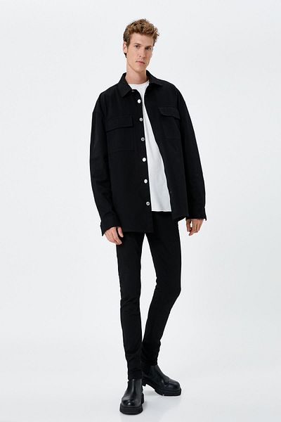 Koton Men's Black Jeans