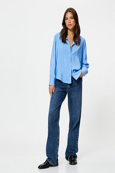 Koton Blue Women's Shirt 4WAK60502UW