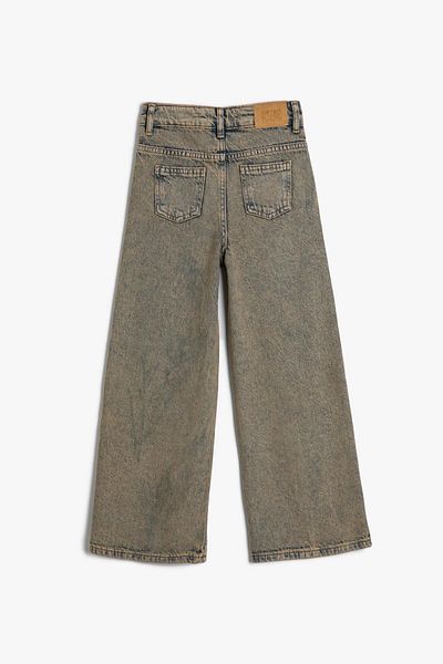 Koton Mittlere Indigo-Jeans für Mädchen