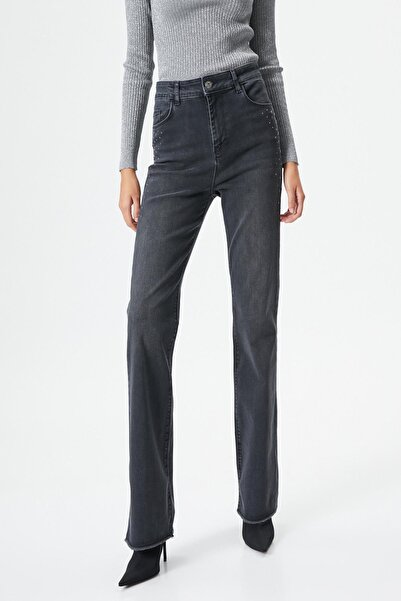 Koton Μαύρο Γυναικείο Τζιν - 4WAL40353MD