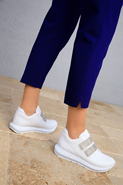 SOHO Women's White Sneakers 18662