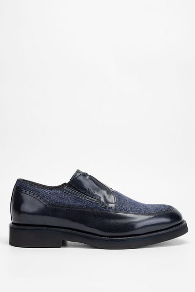 Tamer Tanca Men's Genuine Leather/textile Loafers 477 49155 Erk Ayk Sk23/24