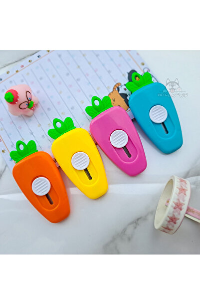 NaSaDAN Mini Sevimli Havuç Maket Bıçağı Falçata 1 Adet