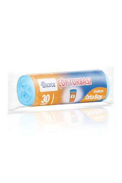 Saroz ( 2 PCS ) Saroz Medium Size Garbage Bag 30pcs 55*60 Cm
