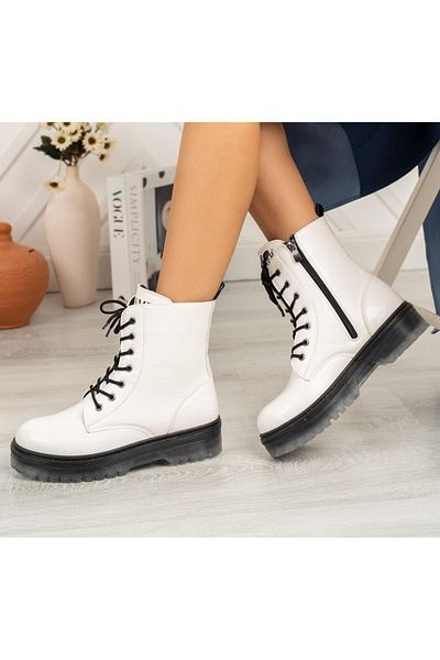 Ramer Patent Leather Zippered Girl's Boots