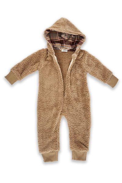 Catz Kids Children's Jumpsuit - Caramel Plush Children's Jumpsuit