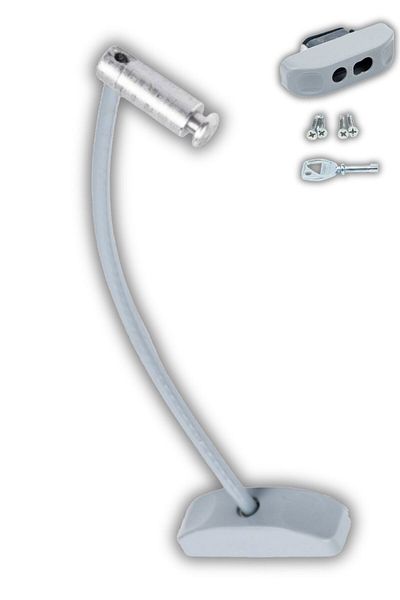 Viselia Keyed Steel Rope Window Child Lock Child Safety Lock 1 Piece Gray