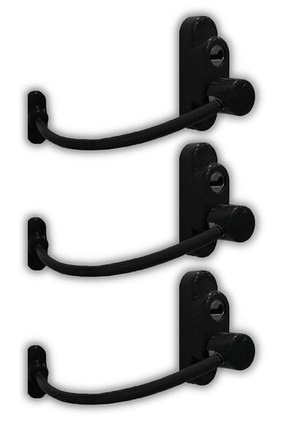 Viselia Keyed Steel Rope Window Child Lock Child Safety Lock 3 Pieces Black