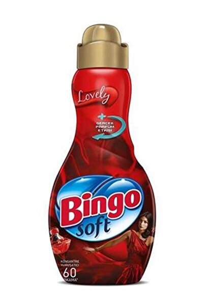 Bingo ( 1 ADET ) Bingo Soft Konsantre Çamaşır Yumuşatıcısı Lovely 1440 ml