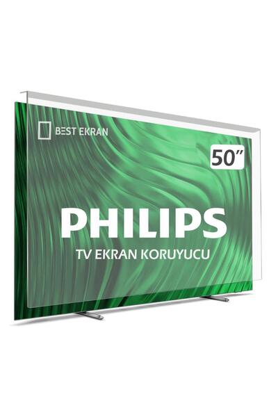Bestekran Philips 50pus8007 Tv Ekran Koruyucu 50" 126 Cm 127 Ekran 4k Uhd And...