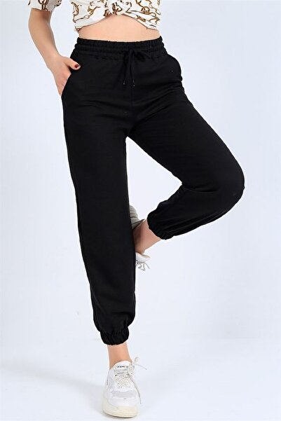 Machi 2 csomagos női kocogó melegítőnadrág - 2 zsebes derék és láb gumival