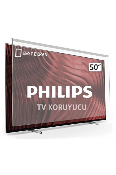 Genel Markalar Philips 50pus7505 Ekran Koruyucu 50 Inç 126 Cm 127ekran Kırılm...