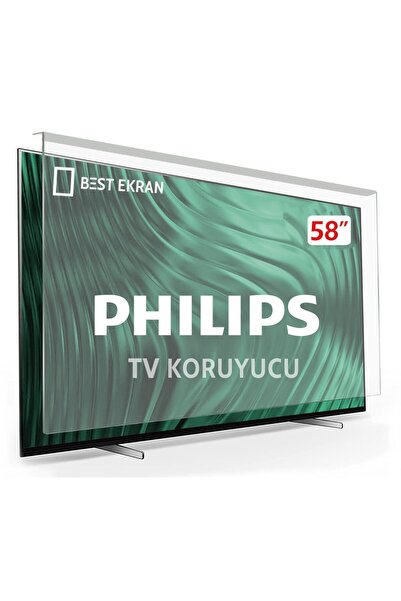 Genel Markalar Philips 58pus8506 Tv Ekran Koruyucu 58" 146 Cm Koruyucu Paneli...