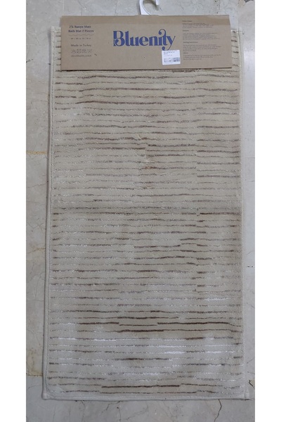 SÜMER BLUENTY 2 Lİ BANYO PAS PAS SETİ - OPTİCAL / BEIGE