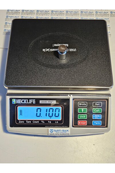 NECKLİFE Necklife Tartım Terazisi 30kg 1gr Hassasiyet Profesyonel Tartım Tem Hana Dikomsan Tartsam Baykon