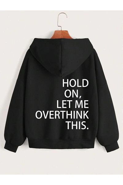 Pisa Art PİSA ART Unisex Printed ZIPPERED Hooded Oversize