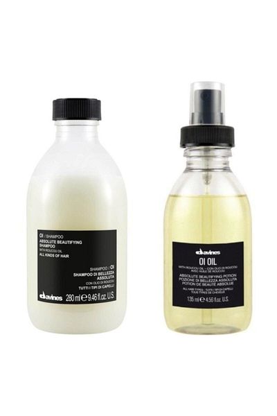 Davines DAVINES 280ml Sulfate-Free Shampoo + 135ml Oil Set