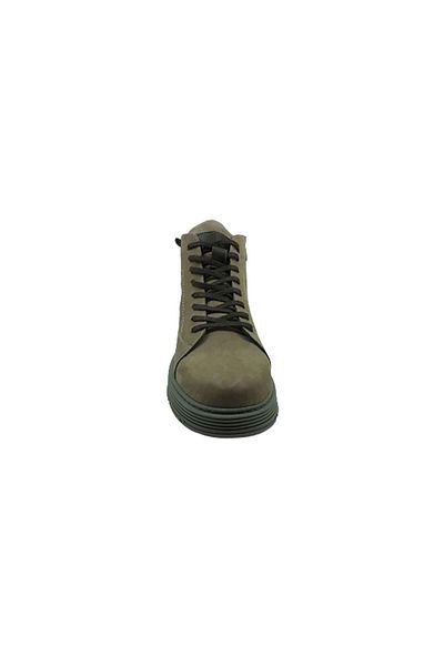 Çarıkçım Ανδρικά κοντά μποτάκια με κορδόνια Beige-Nubuck