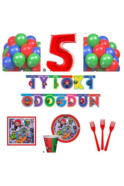 Mini Parti MINI PARTY STORE ΣΕΤ ΠΑΡΤΥ BRAWL STARS
