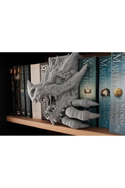 BCOVERART Dragon Antik Book Nook Kitap Köşesi Özel Tasarım Kitap Tutucu