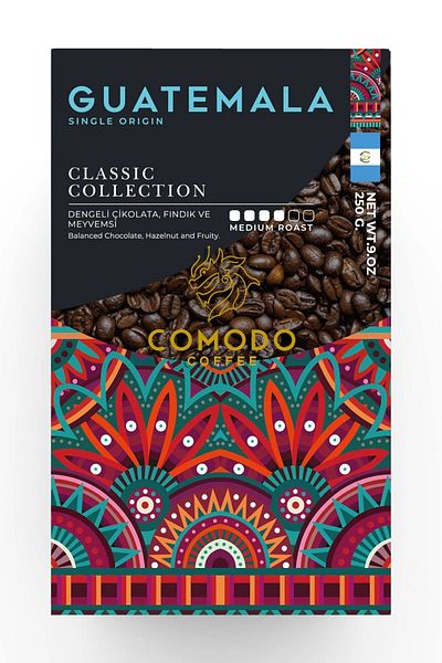 Comodo Coffee Guatemala Premium Gold Selection Core Filter Coffee 250gr X 4 (1000gr)