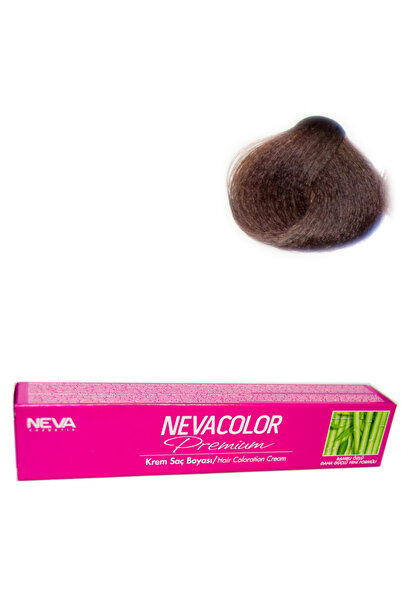 Neva Color Nevacolor Tüp Boya 6.3 Fındık Kabuğu x 4 Adet + Sıvı Oksidan 4 Adet