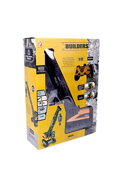 Birlik Oyuncak A8863-76 2.4 Ghz Uzaktan Kumandalı Paletli Vinç 1:12