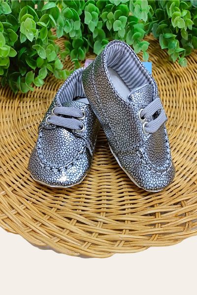 dinamik çocuk Baby Shoes Shiny Soft Sole Flat Non-Slip Lux Moccasin Booties Special Day Wedding Birthday Eid