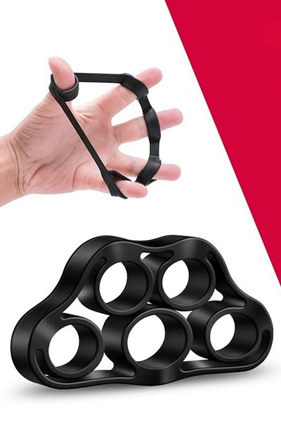 Clifton 5 Pieces Hand Arm Wrist Finger Exerciser Strengthener Fitness Sports Tools Set Suit