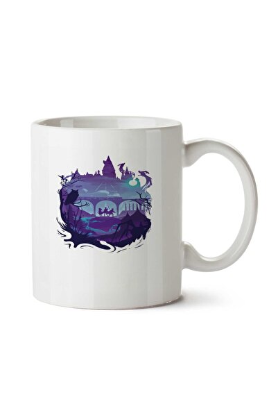 ART HEDİYE كوب مطبوع على الجانبين من HP Castle