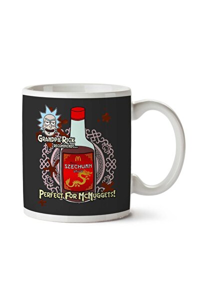 ART HEDİYE R and M Mulan Szechuan Sauce Two Sided Printed Mug
