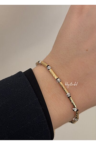 KİLİGİSTANBUL Çubuklu Dorika Bileklik 17 Cm Uzatma